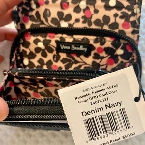 NWT Vera Bradley denim wallet